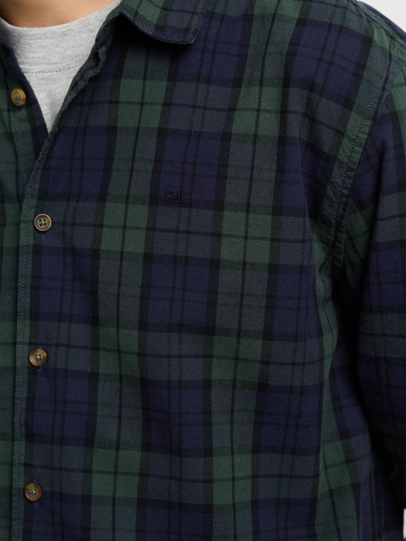 Camisa de Xadrez em Algod�o