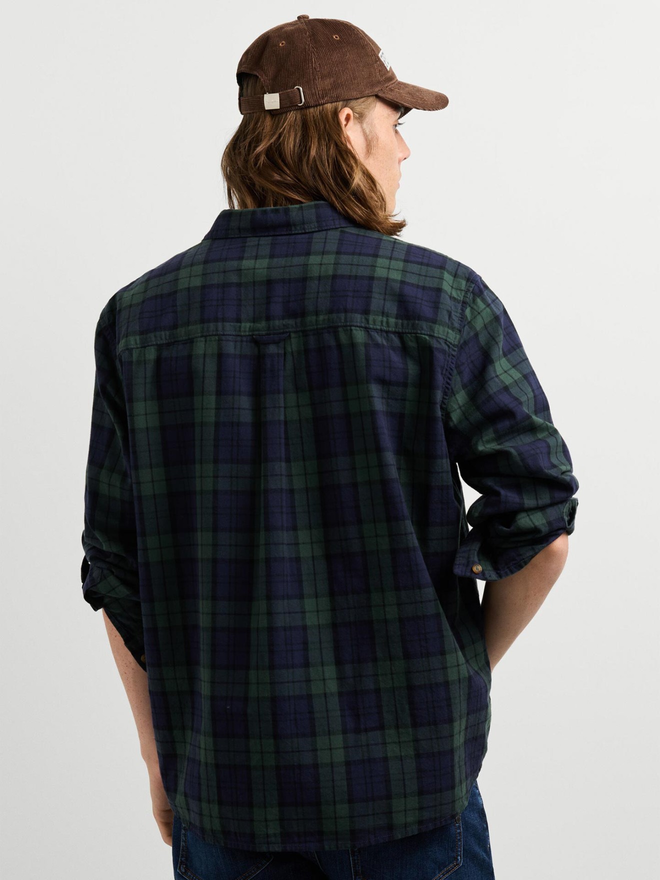 Camisa de Xadrez em Algod�o