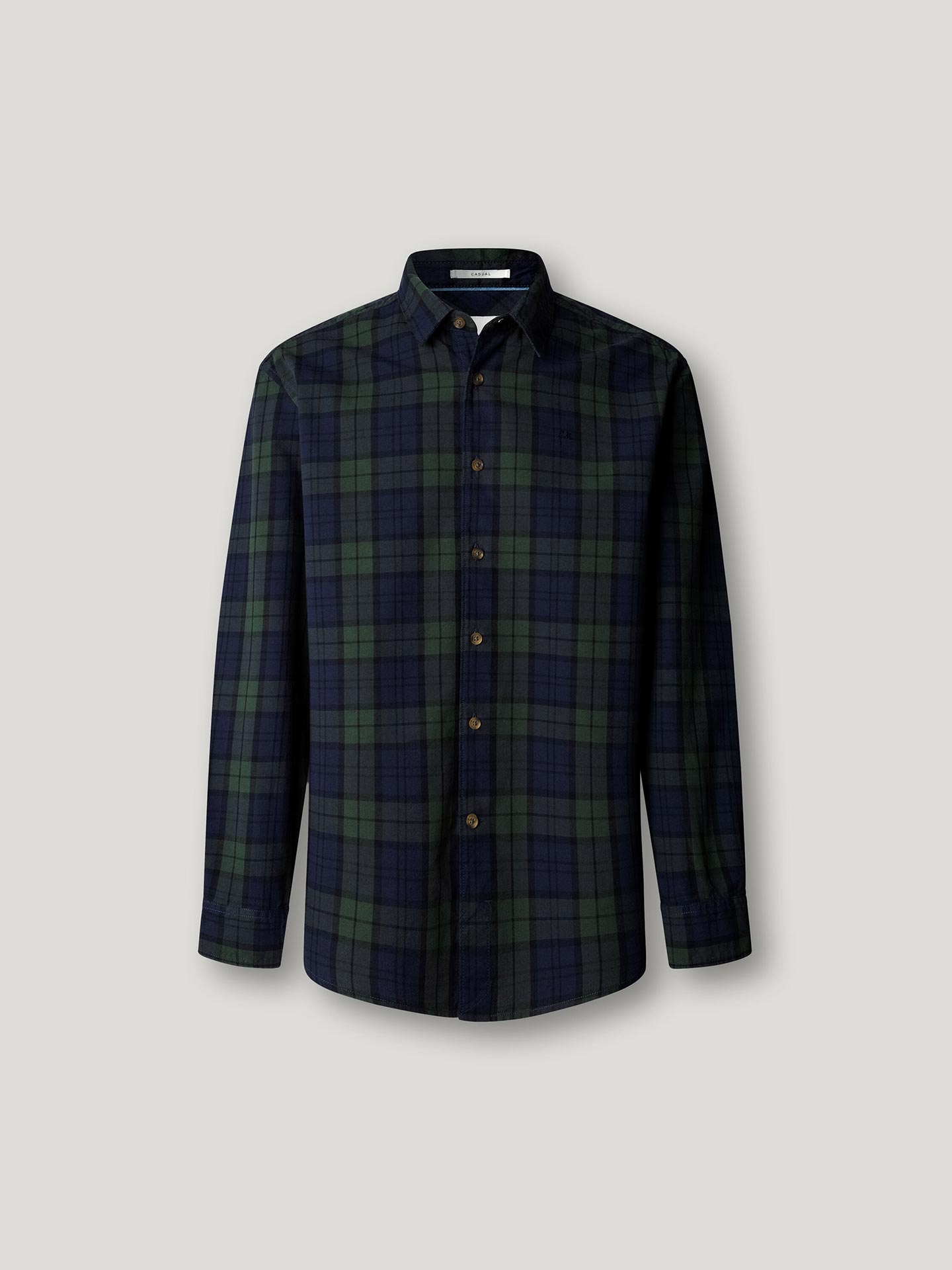 Camisa de Xadrez em Algodão