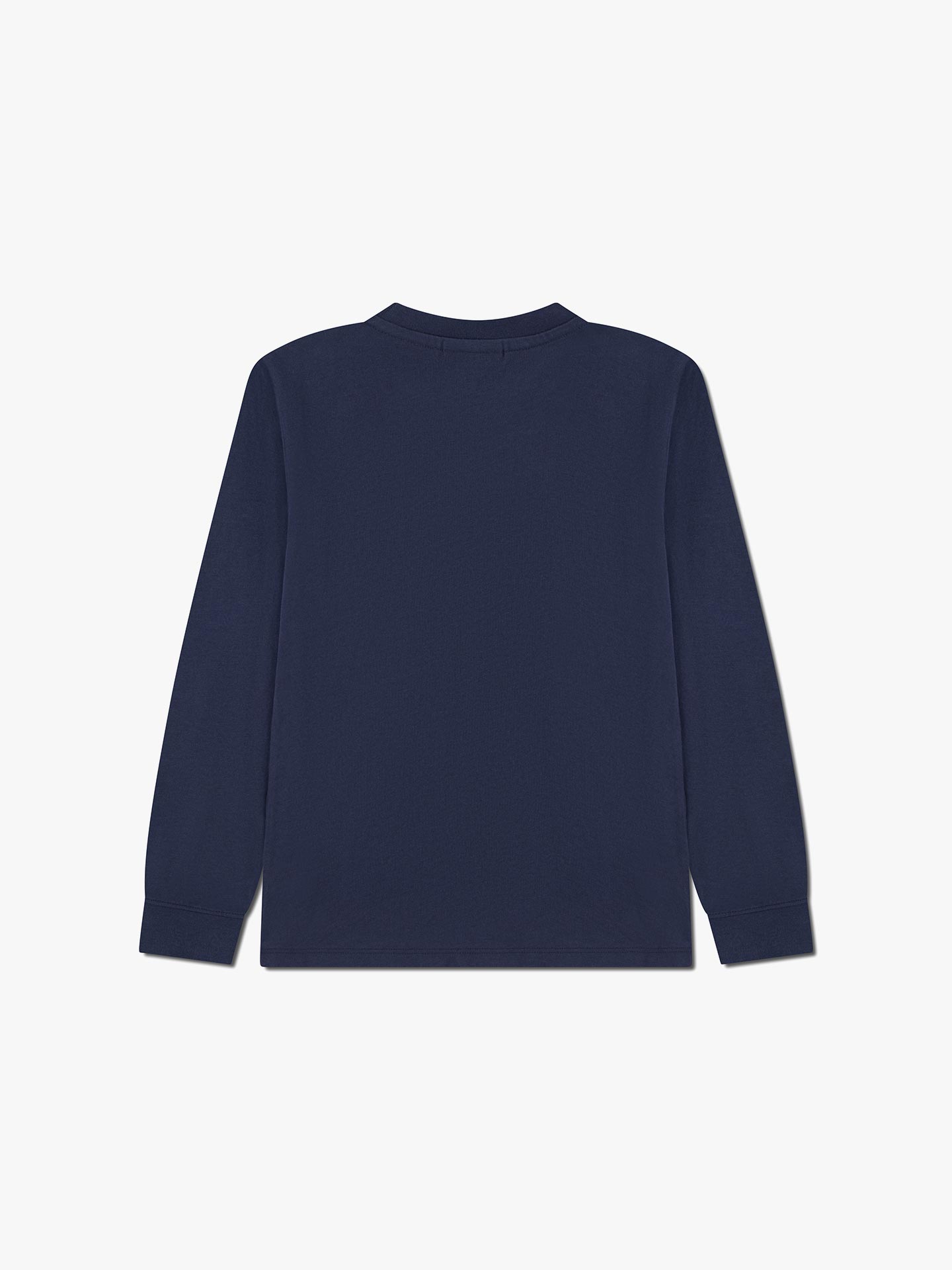 Camisola de Manga Comprida com Gola Redonda
