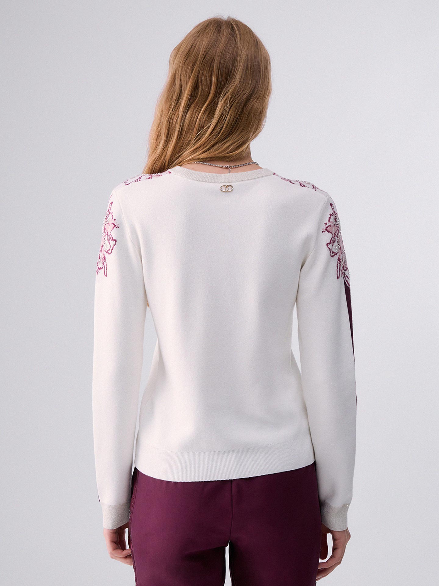 Camisola de Malha com Bordado