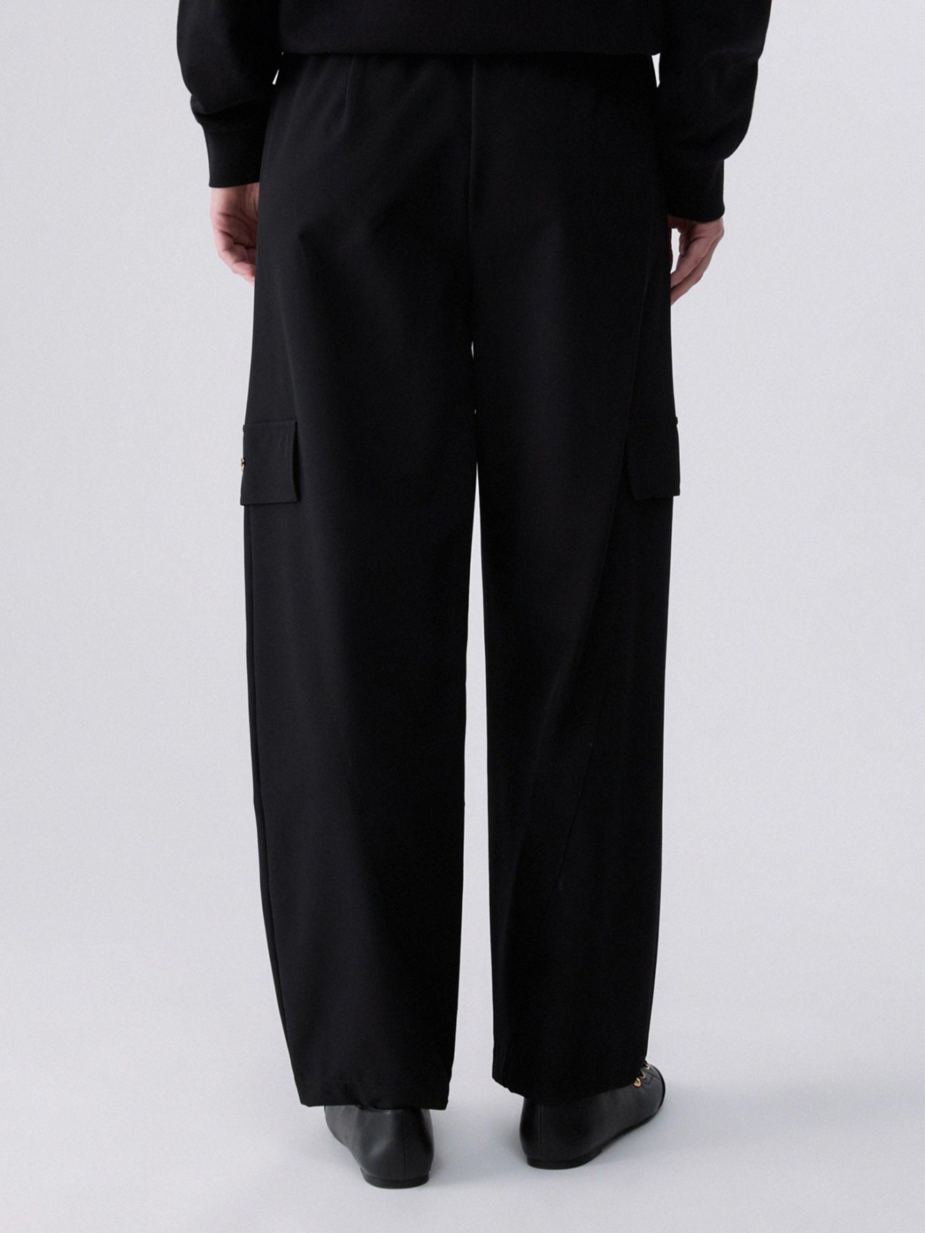 Calças Cargo Wide Leg