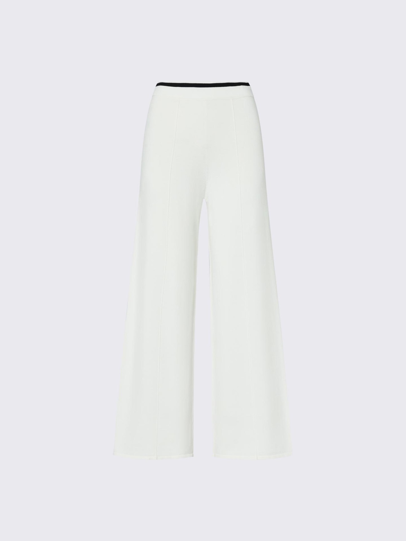 Cal�as de Malha Wide Leg