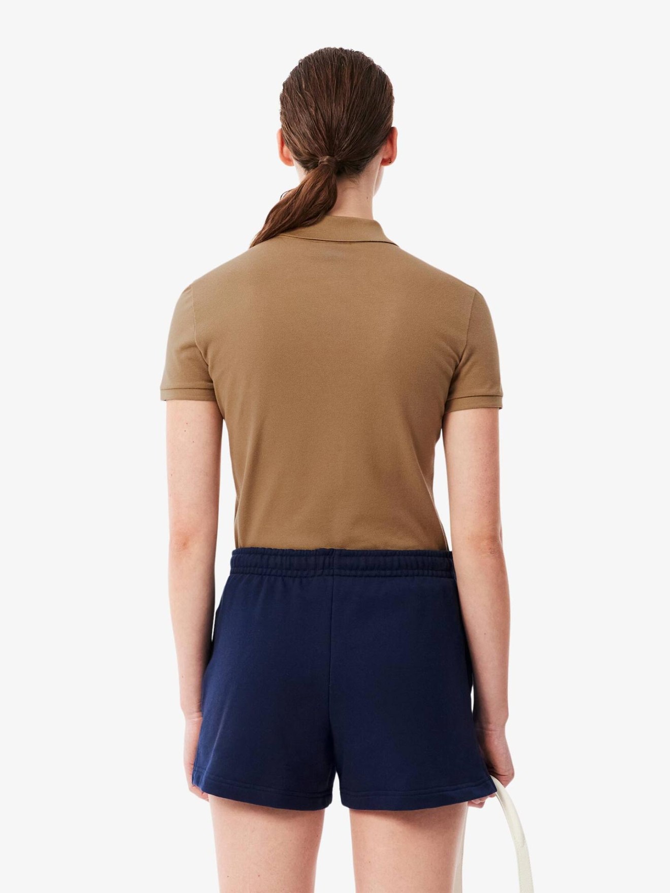 Polo Slim Fit em Piqué de Algodão