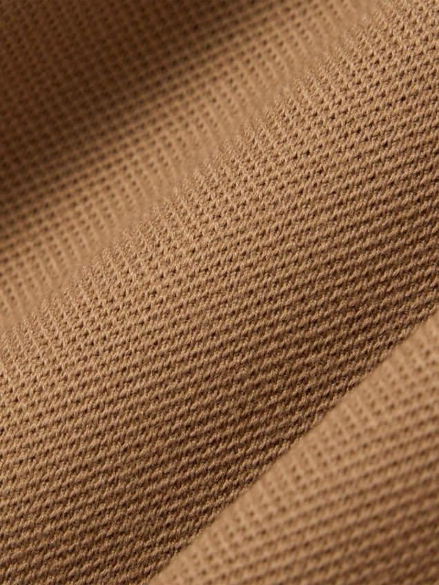 Polo Slim Fit em Piqué de Algodão
