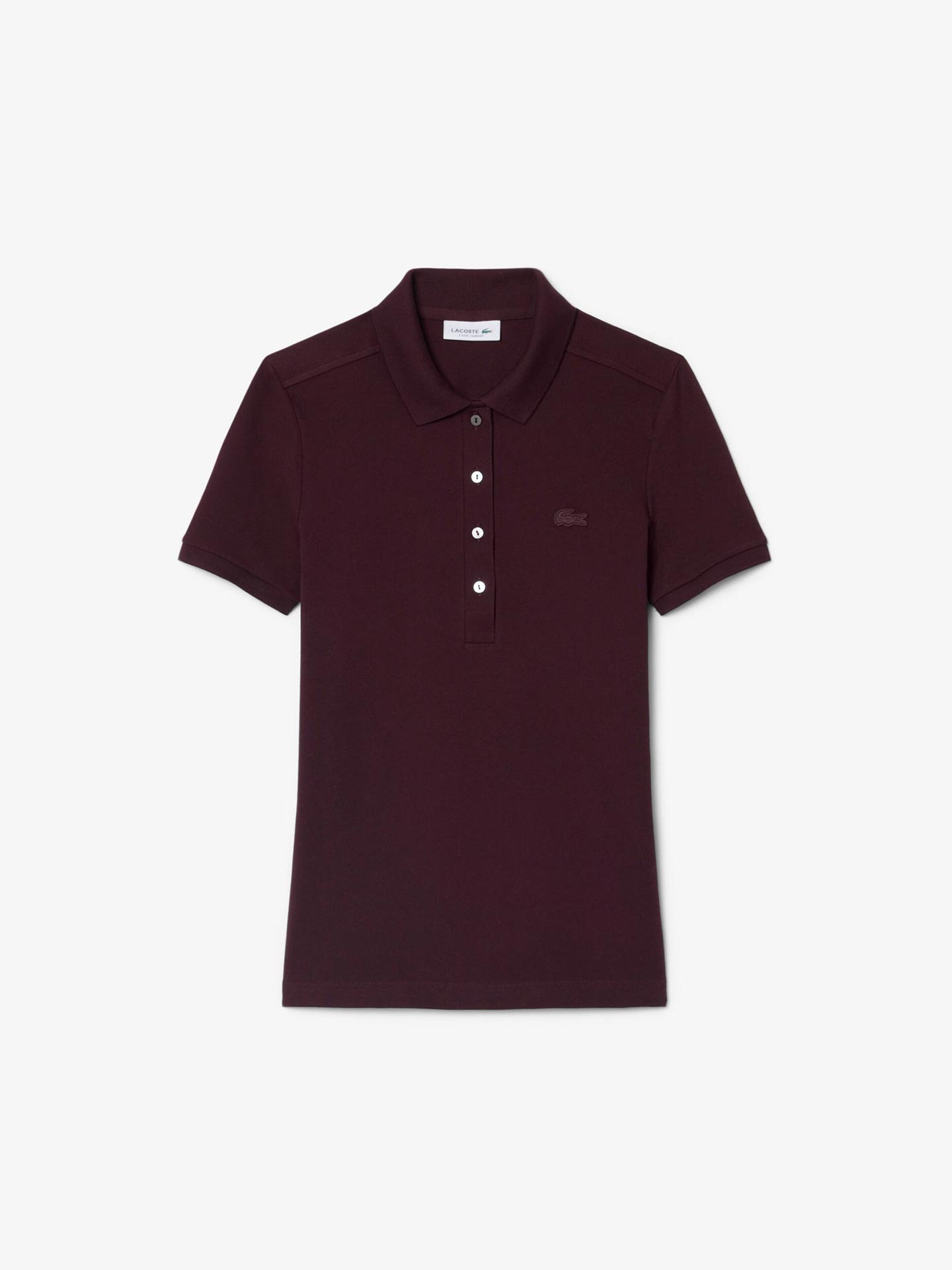 Polo Slim Fit em Piqué de Algodão