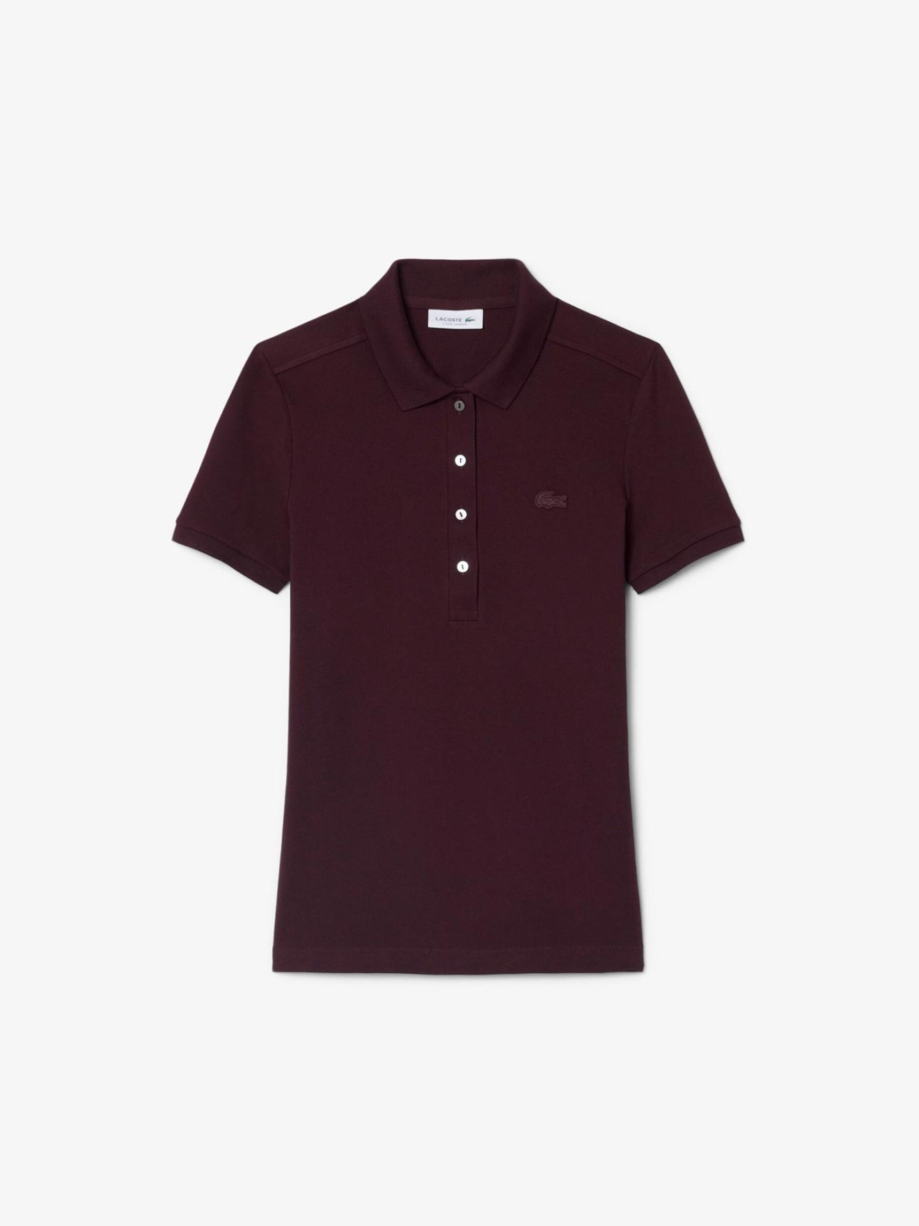 Polo Slim Fit em Piqué de Algodão