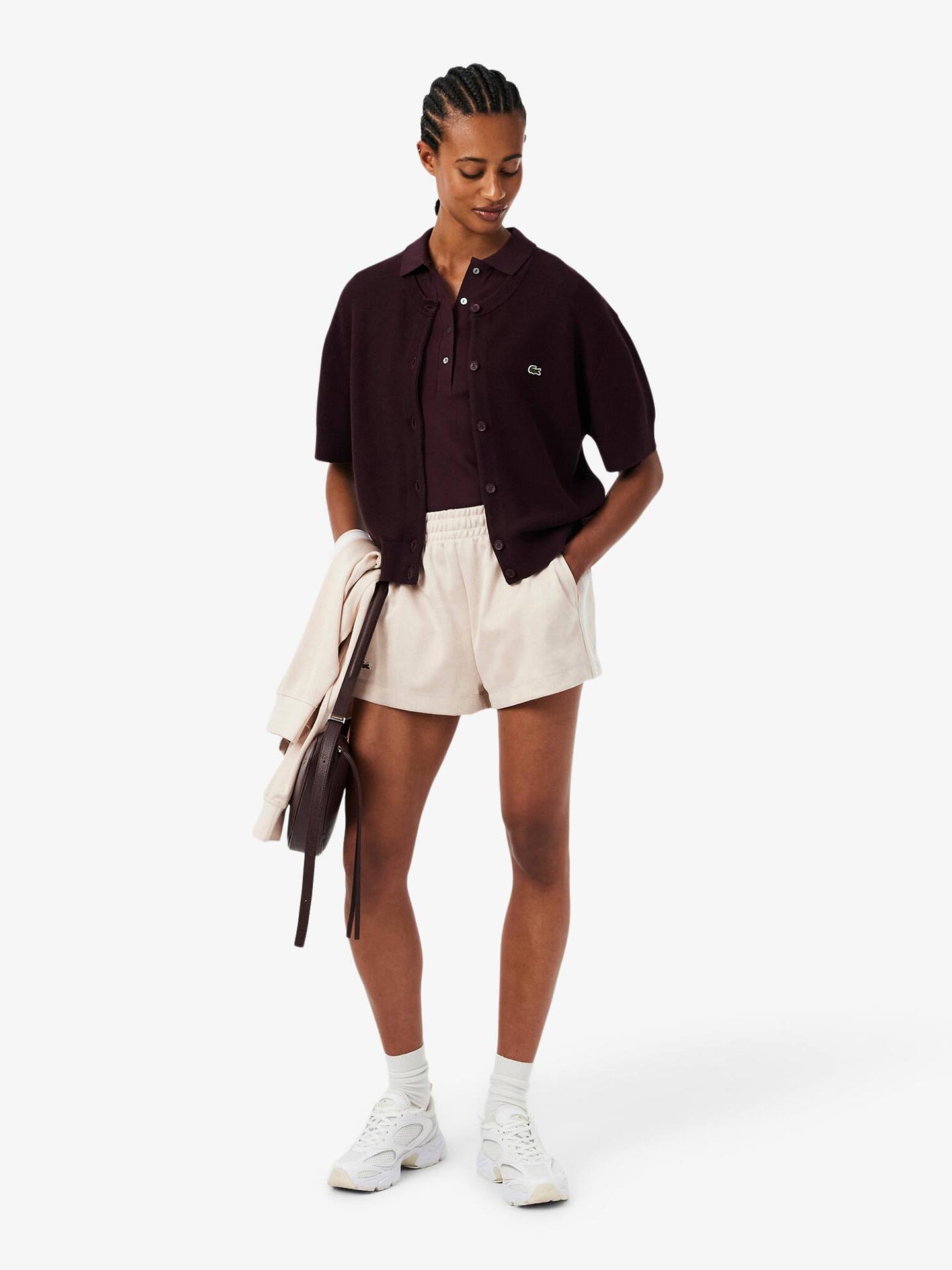 Polo Slim Fit em Piqué de Algodão