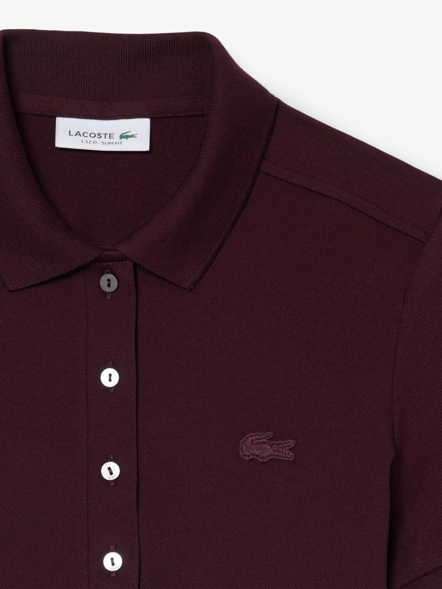 Polo Slim Fit em Piqué de Algodão