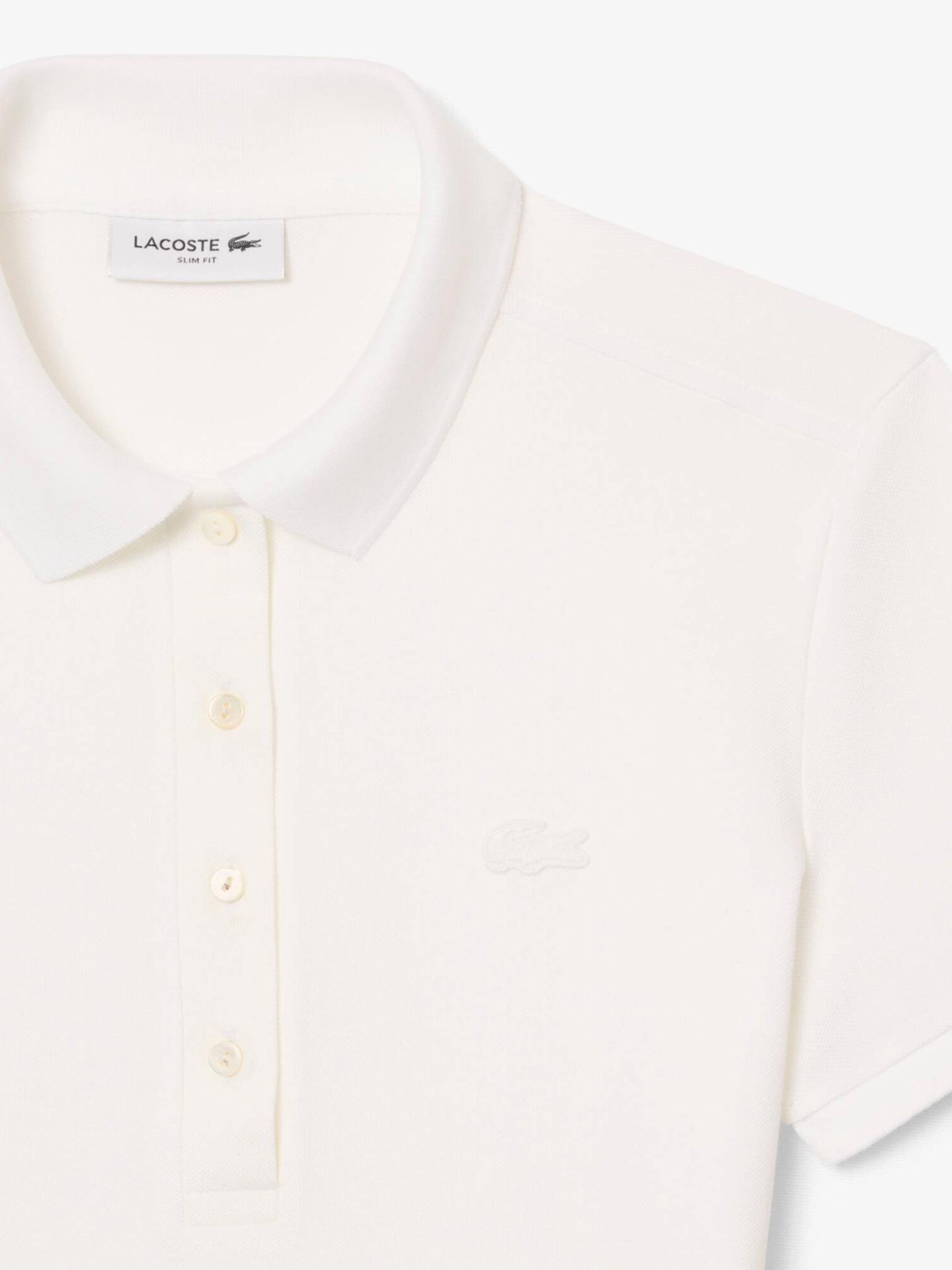 Polo Slim Fit em Piqué de Algodão