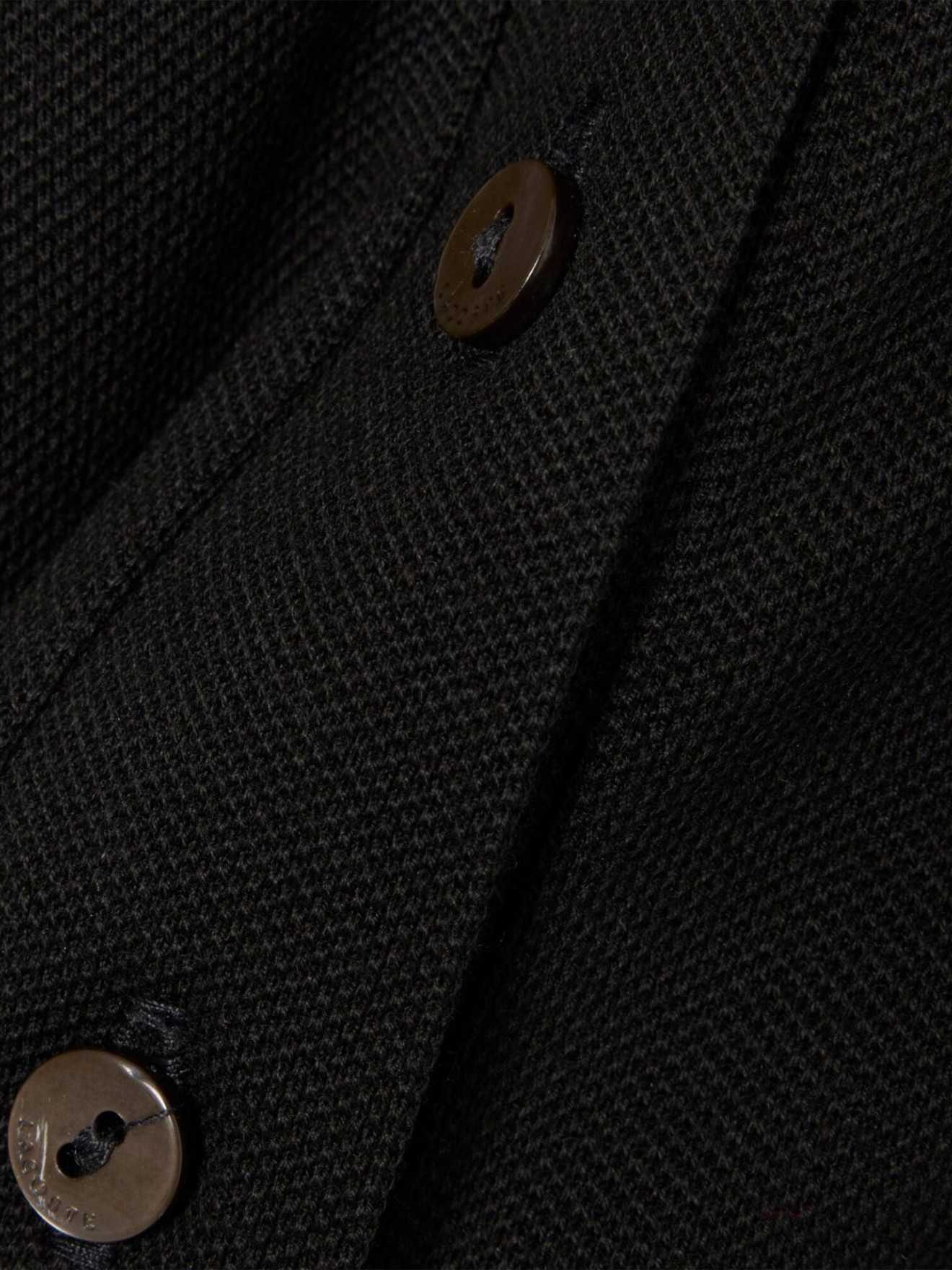 Polo Slim Fit em Piqué de Algodão