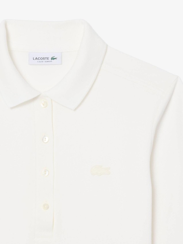 Polo Slim Fit em Mini Piqué