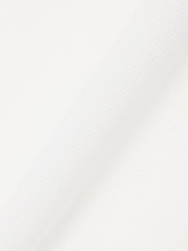 Polo Slim Fit em Mini Piqué