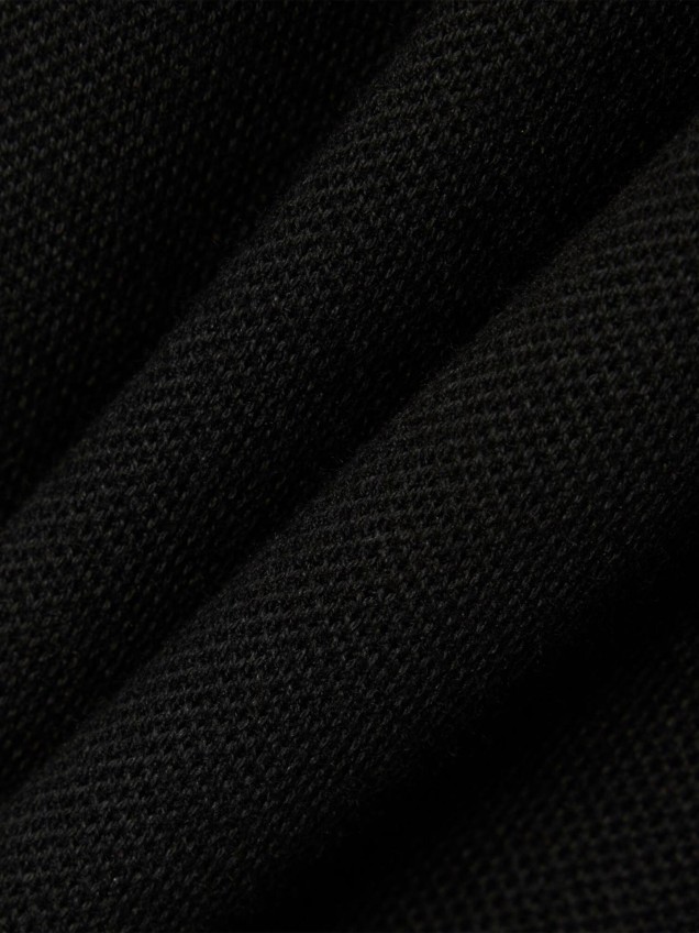 Polo Slim Fit em Mini Piqué