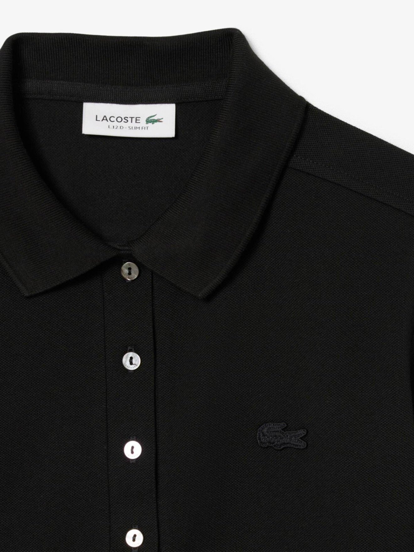 Polo Slim Fit em Mini Piqué