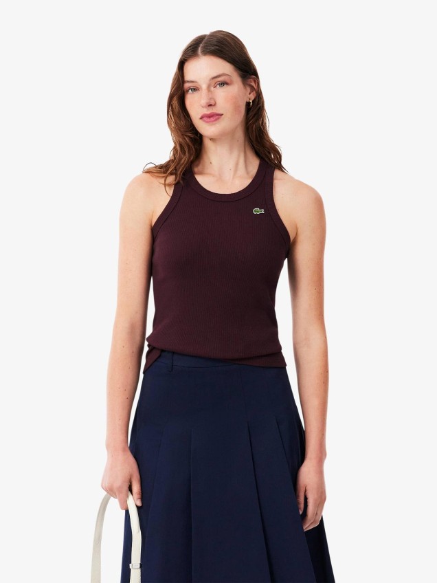 Top sem Mangas Slim Fit