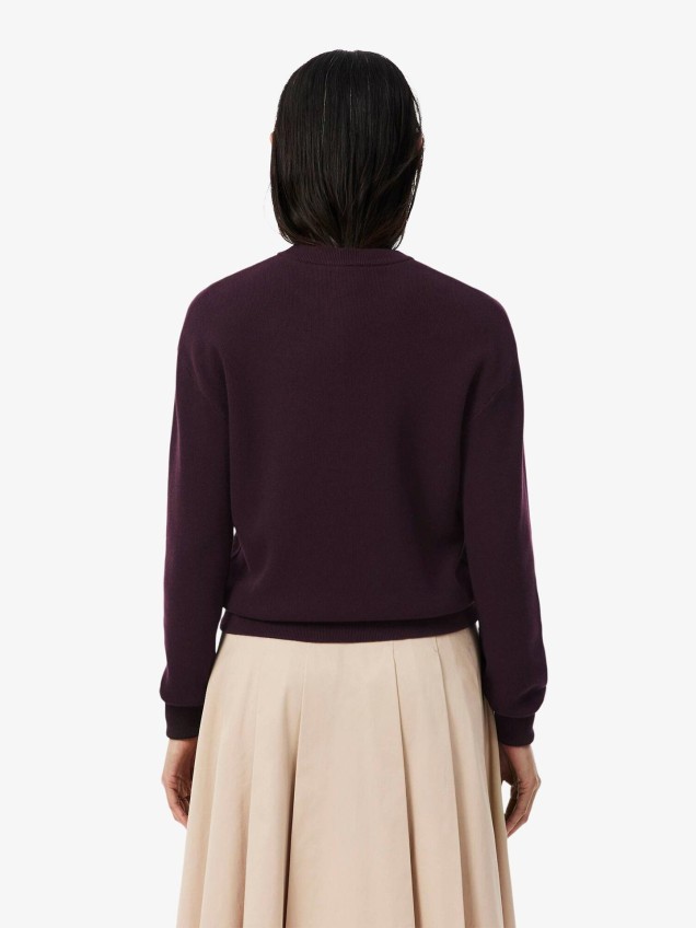 Camisola de Malha com Decote Redondo