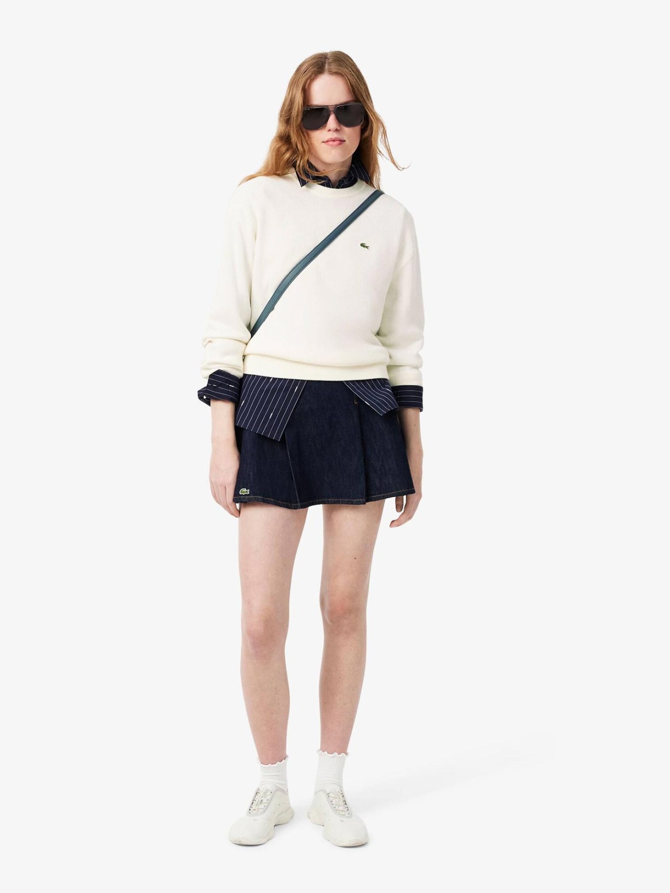 Camisola de Malha com Decote Redondo