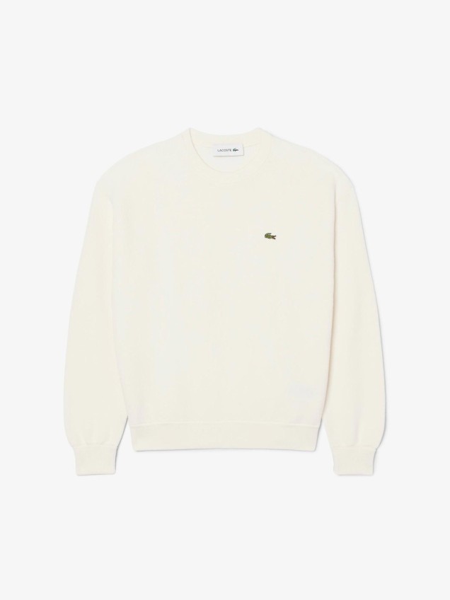 Camisola de Malha com Decote Redondo