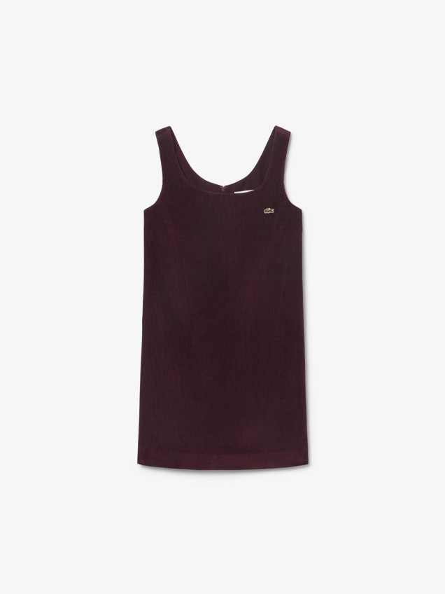 Vestido sem Mangas em Bombazine