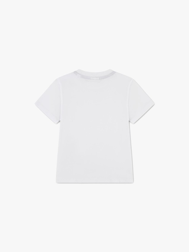 T-shirt com Gola Redonda