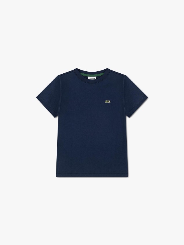 T-shirt com Gola Redonda