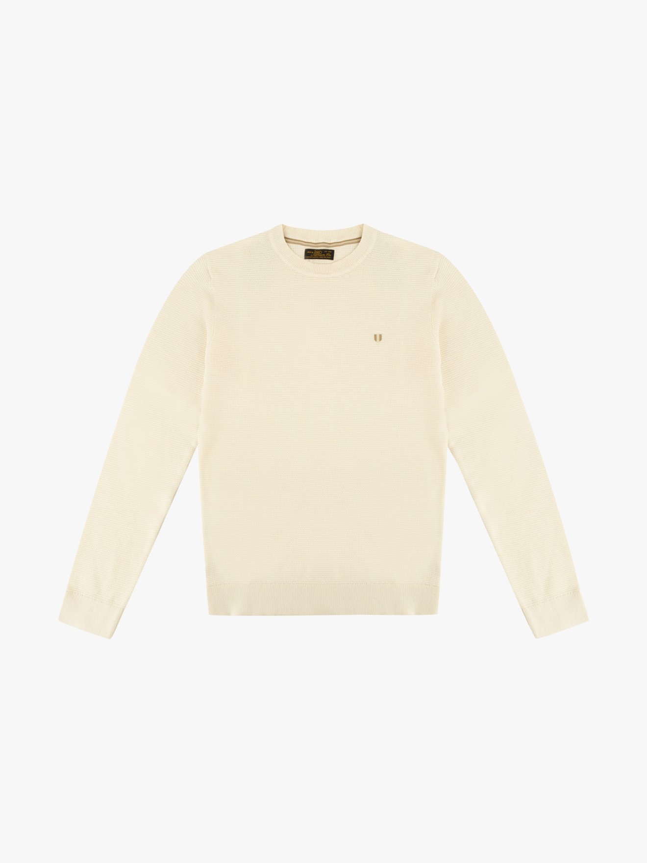 Camisola de Malha com Gola Redonda