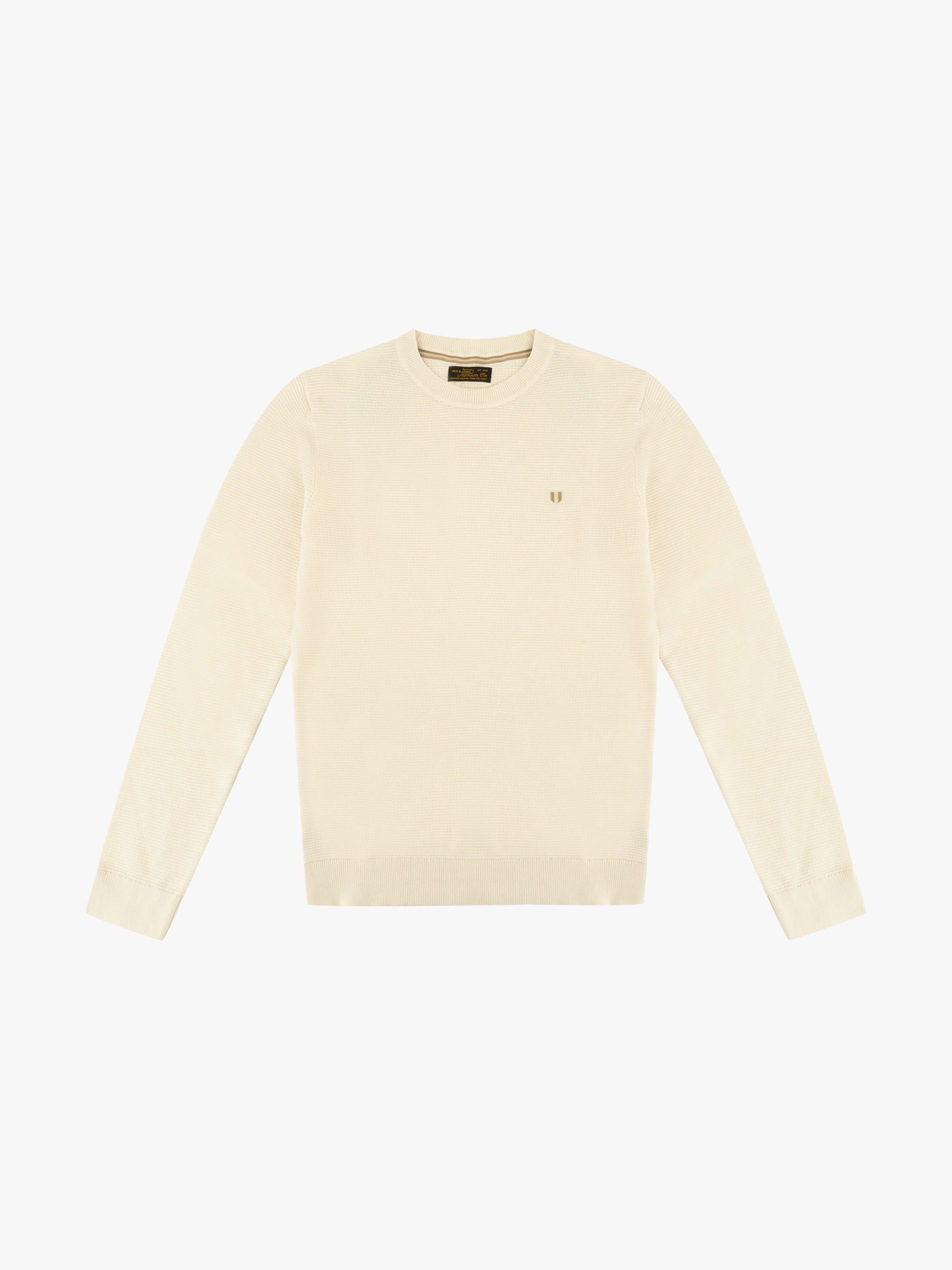 Camisola de Malha com Gola Redonda