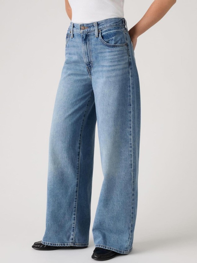 Calças de Ganga Cinch Wide Leg