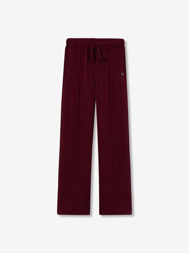 Cal�as Wide Leg com Cord�o