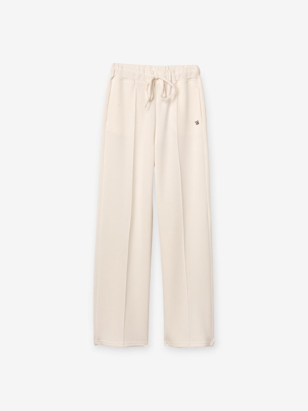 Cal�as Wide Leg com Cord�o