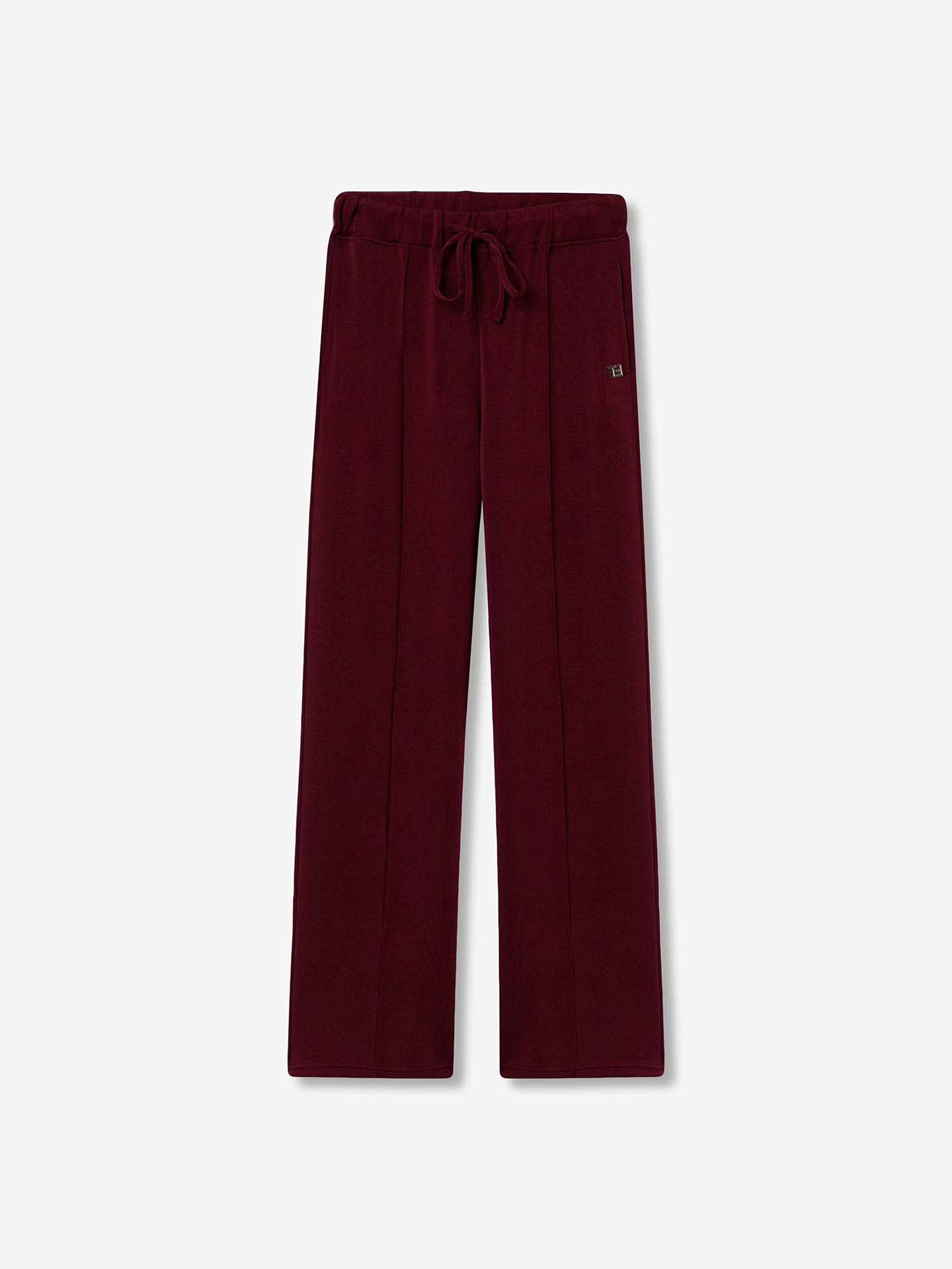 Calças Wide Leg com Cordão