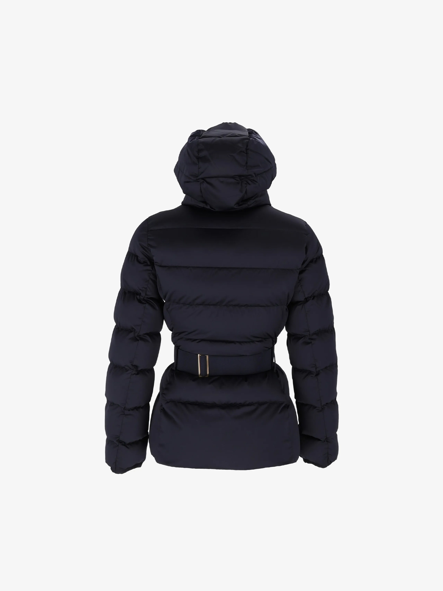 Blusão Acolchoado com Capuz e Cinto