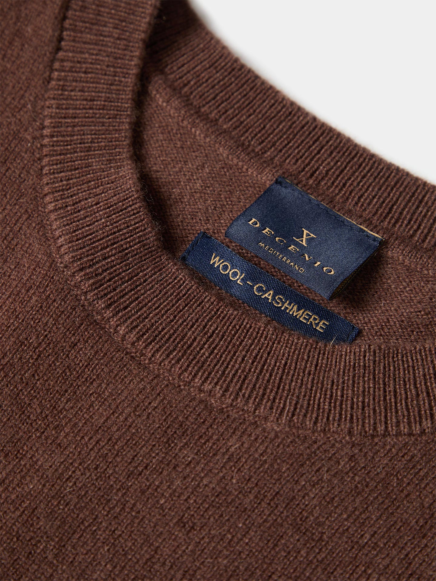 Camisola de Malha com Gola Redonda