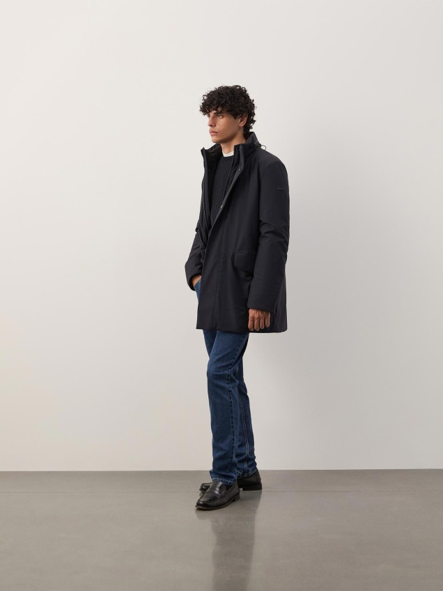 Parka Acolchoada com Capuz