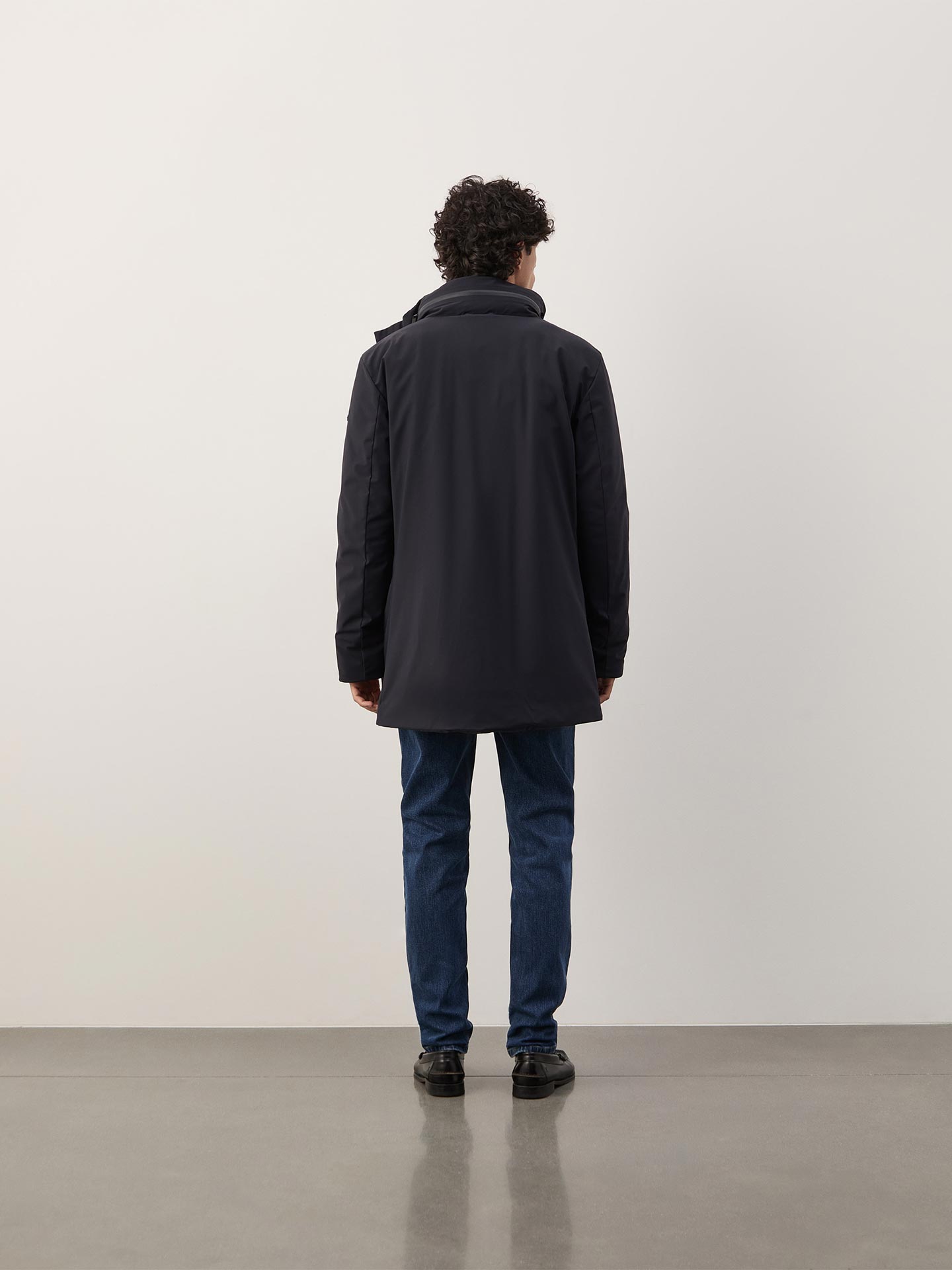 Parka Acolchoada com Capuz