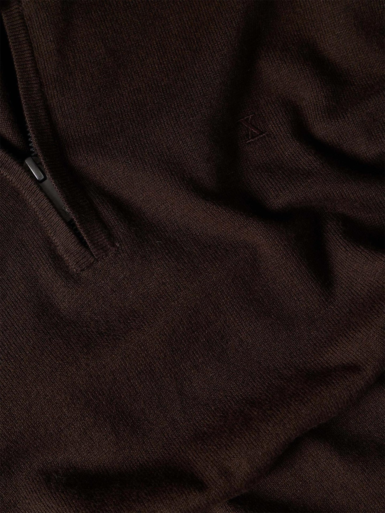 Camisola de Malha com Fecho de Correr