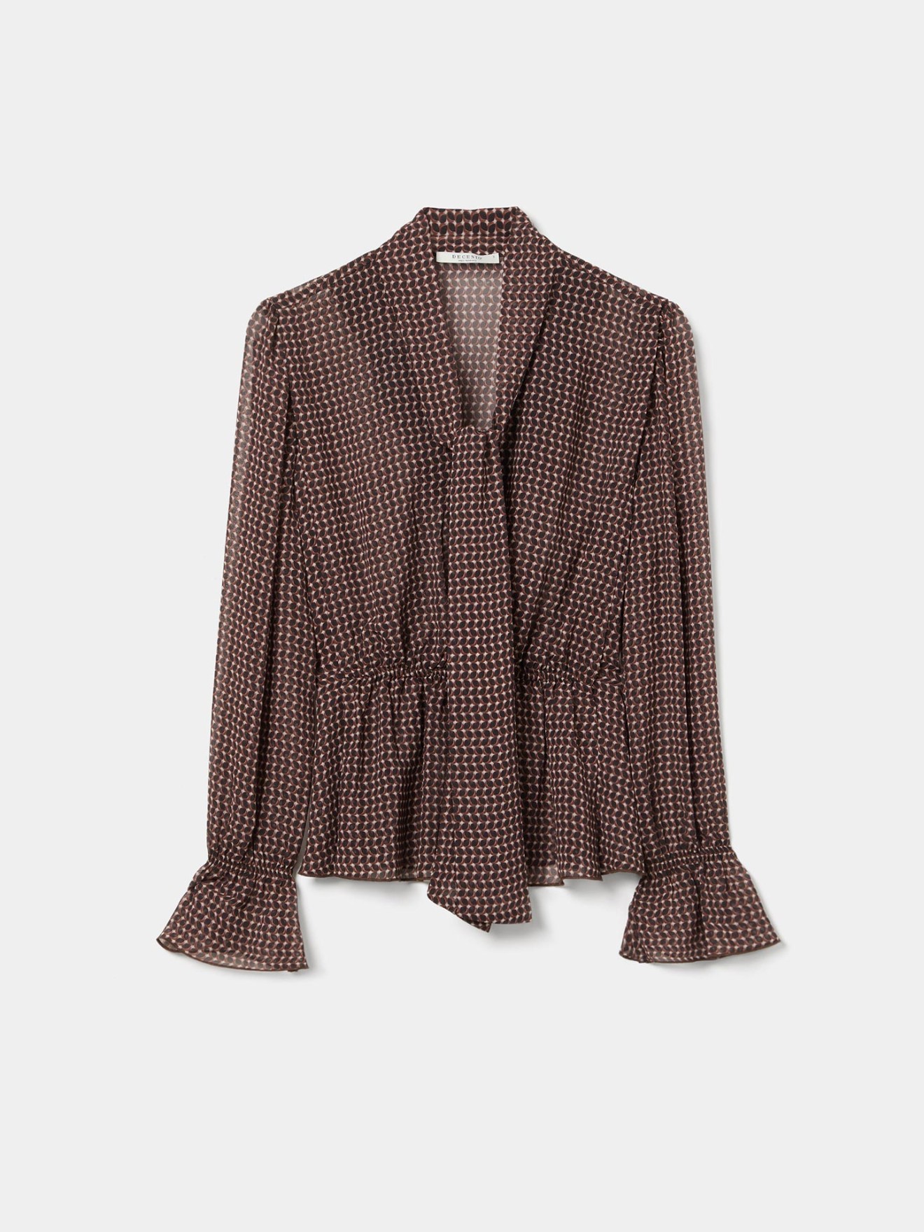 Blusa Fluida com Laçada