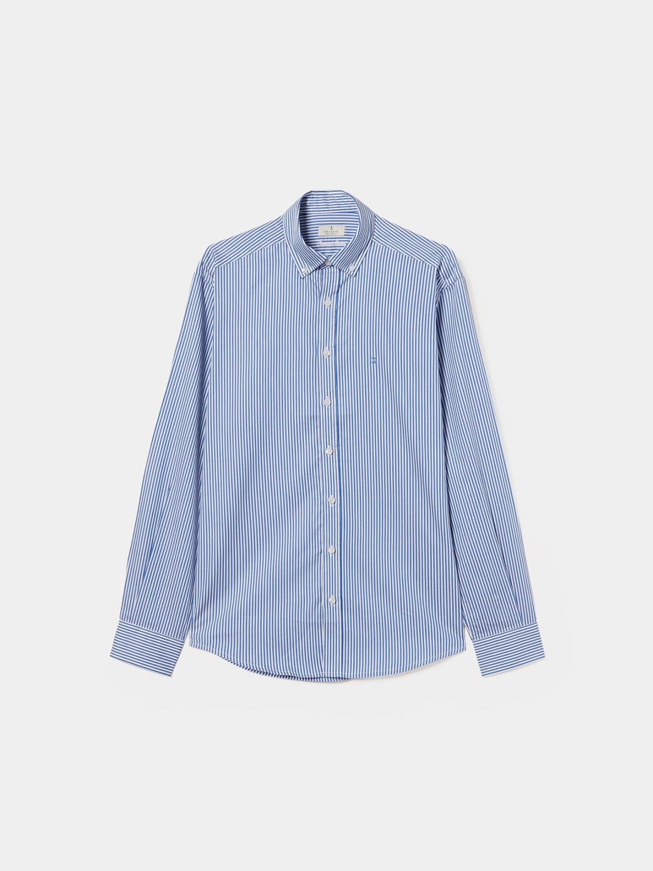 Camisa de Riscas Regular Fit
