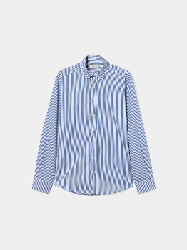 Camisa de Riscas Regular Fit