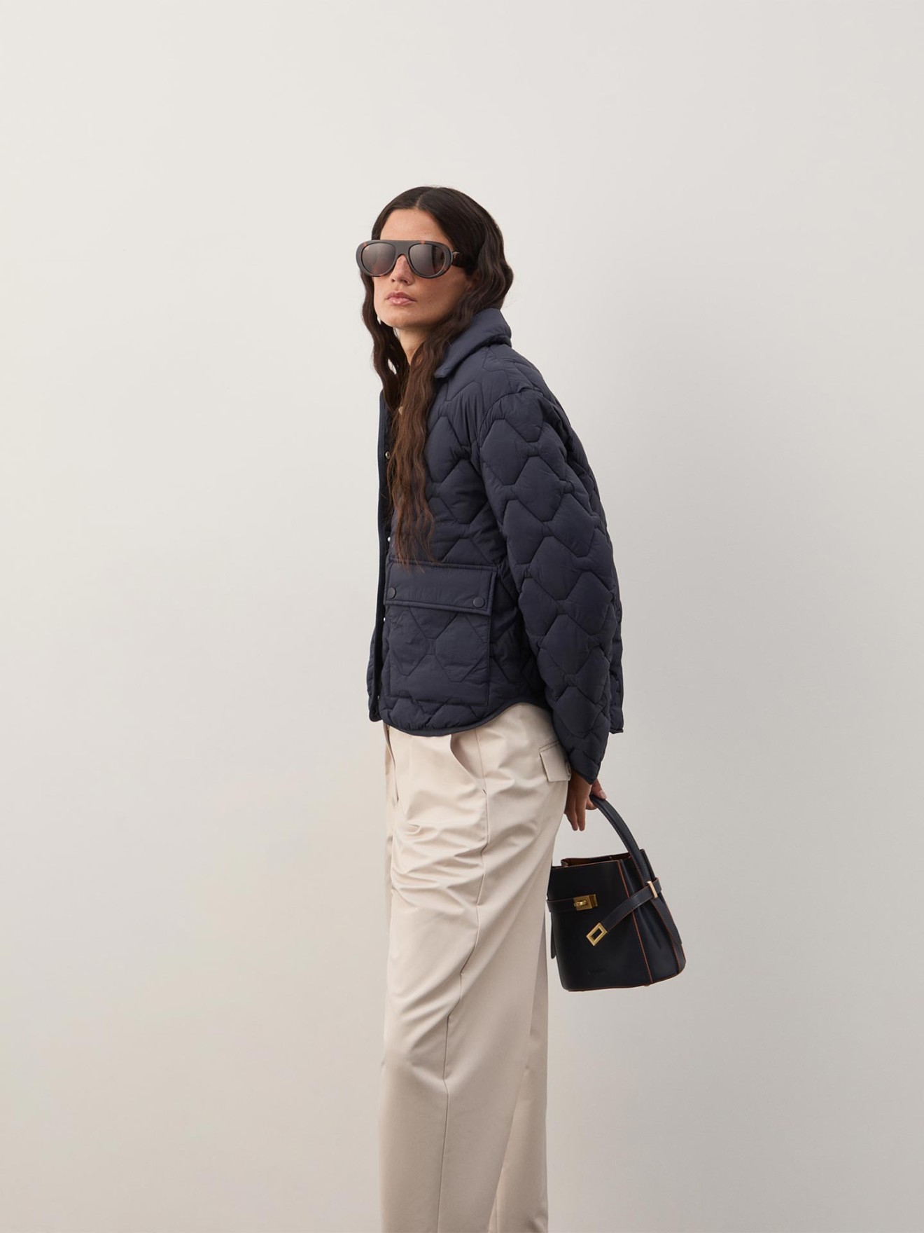 Blus�o Acolchoado de Penas
