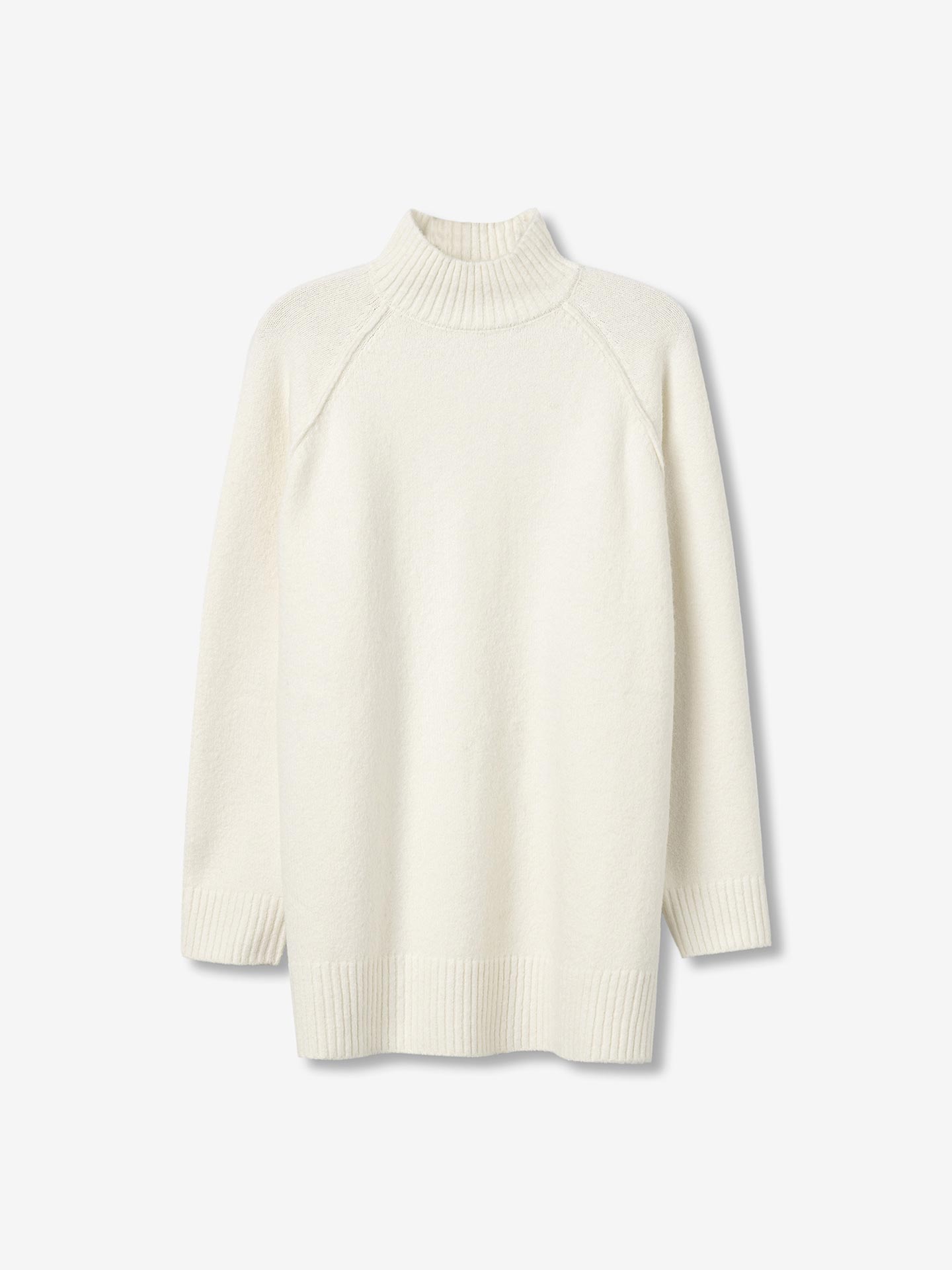 Camisola de Malha com Gola Subida