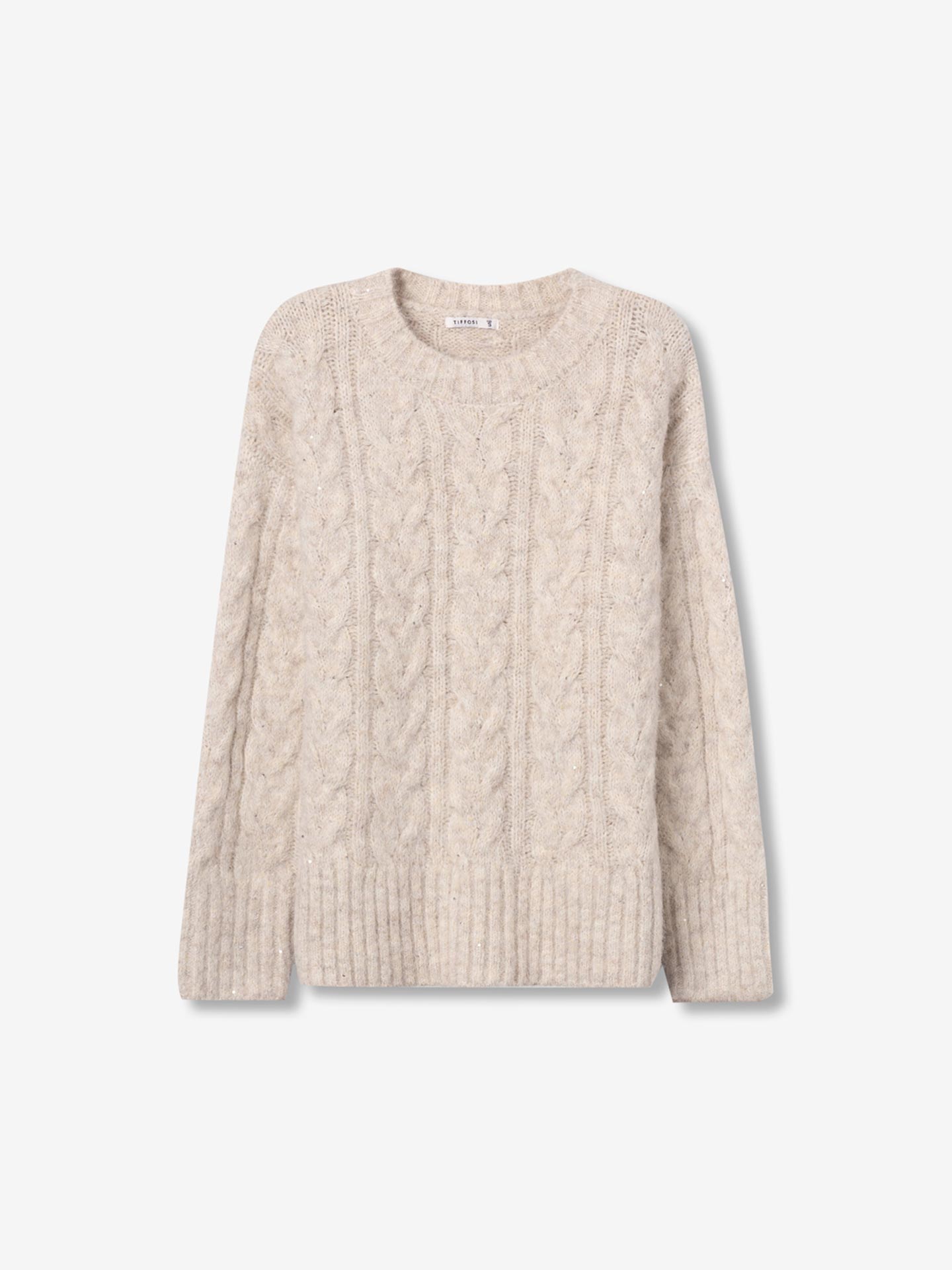 Camisola de Malha com Tran�as Vinci