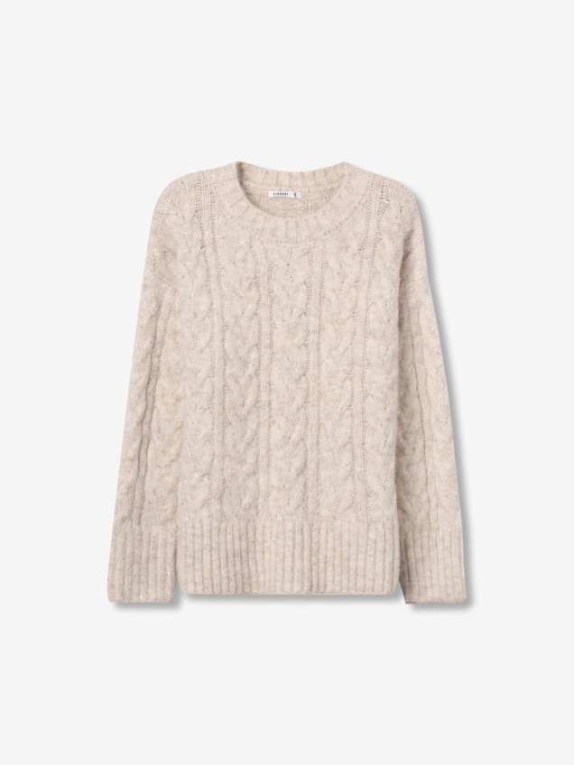 Camisola de Malha com Tranças Vinci