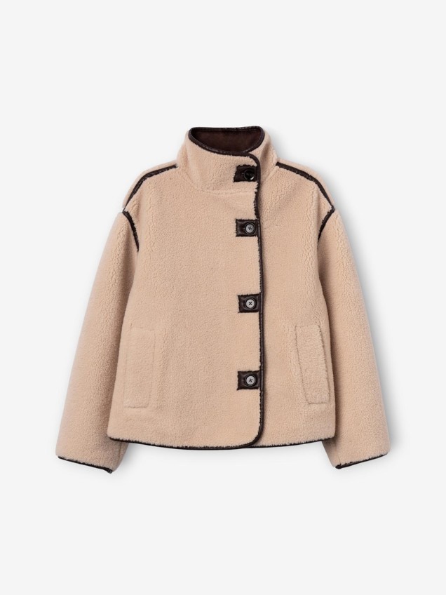 Casaco com Efeito Shearling Noah