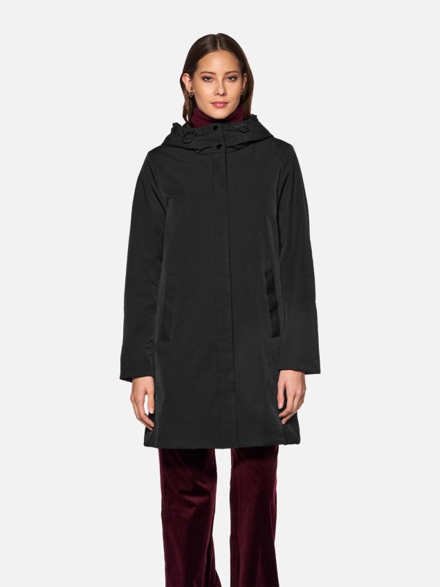 Parka Comprida com Capuz Spherica