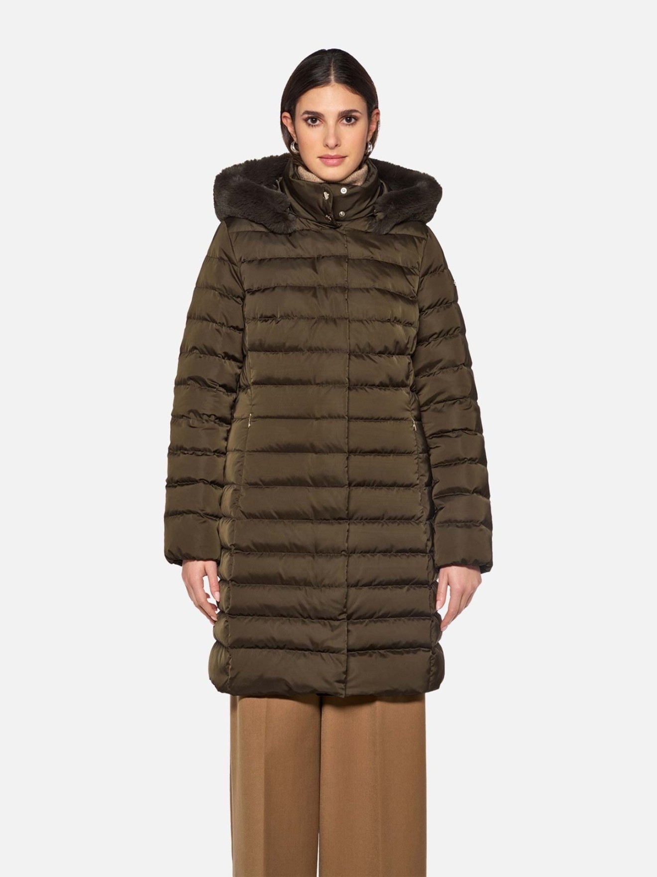 Parka Acolchoada com Capuz