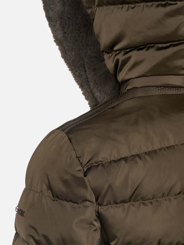 Parka Acolchoada com Capuz