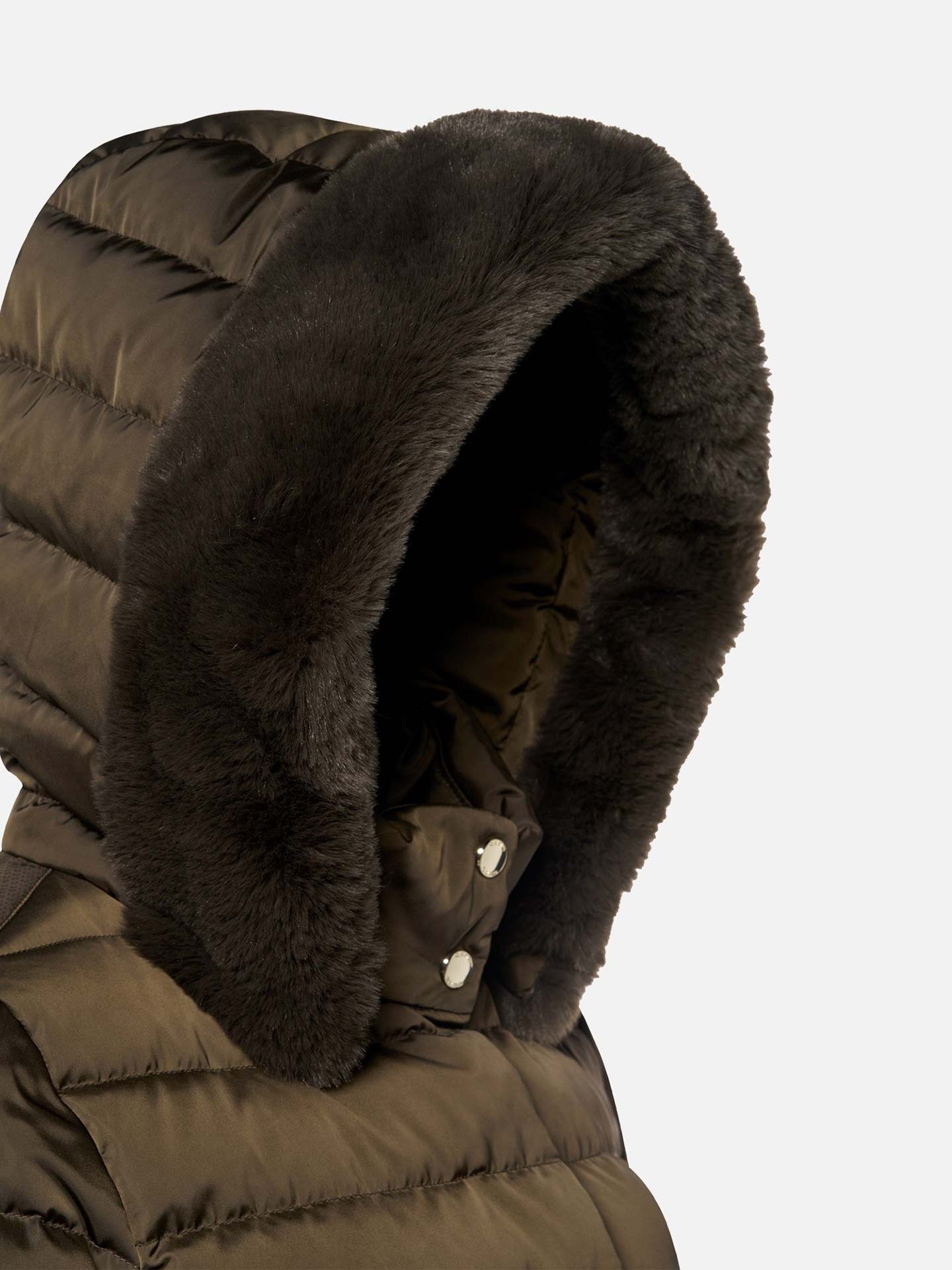 Parka Acolchoada com Capuz
