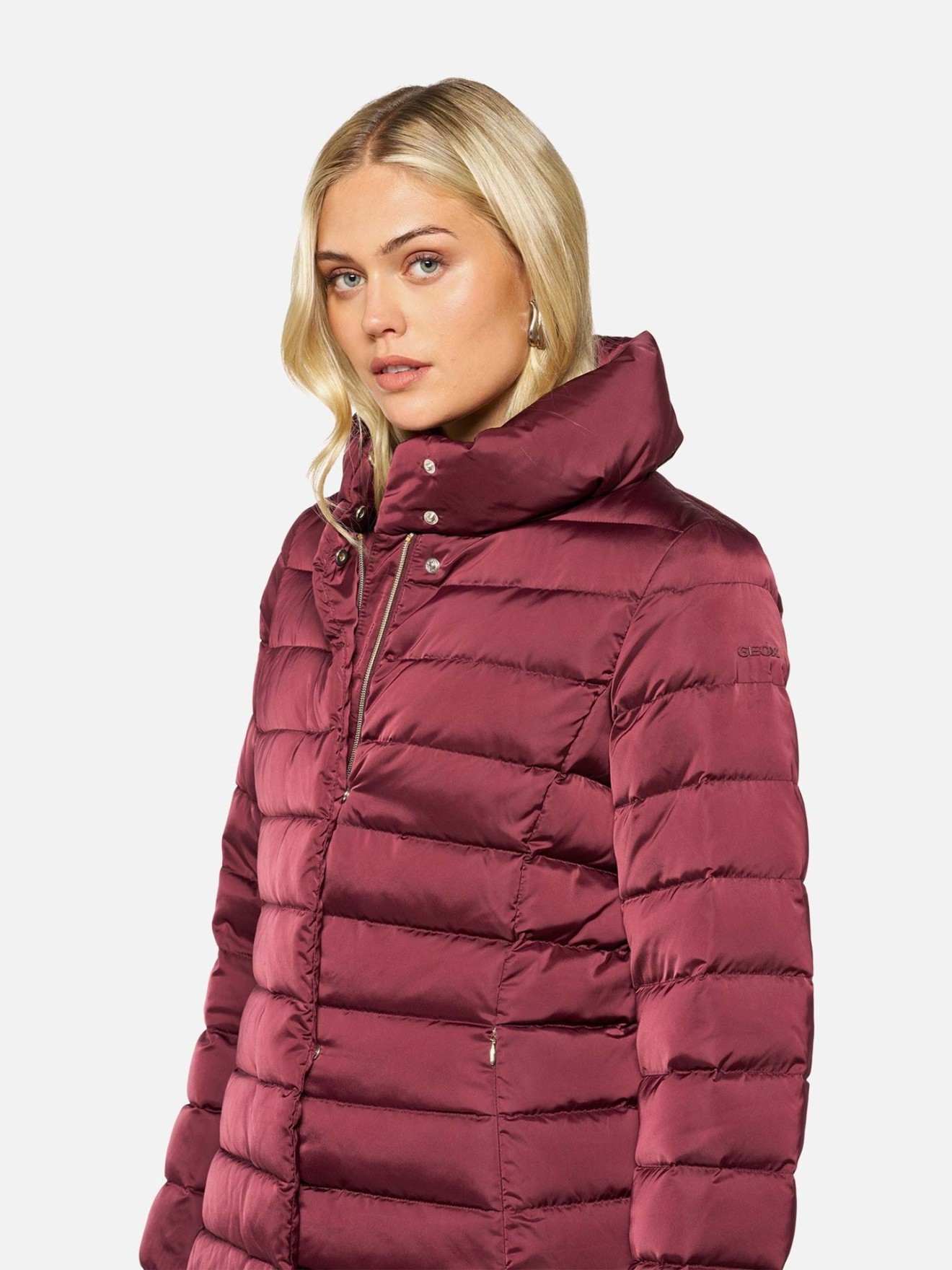 Parka Acolchoada com Cinto